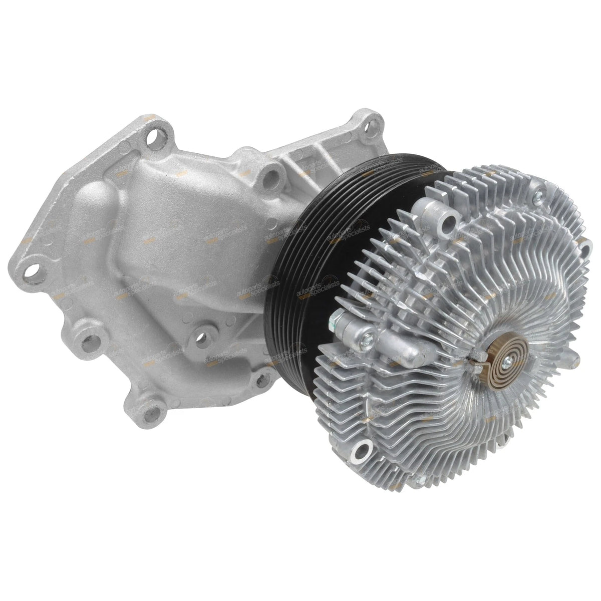 Water Pump + Fan Clutch + Coolant for Nissan Navara D22 (2001–2007)