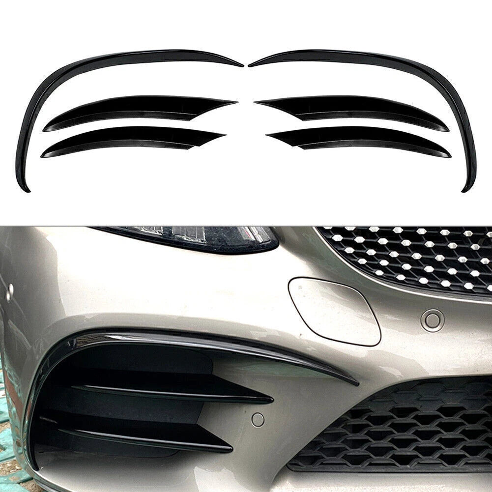 Front Bumper Lip Splitter Spoiler for Benz C-Class (2019–Present)