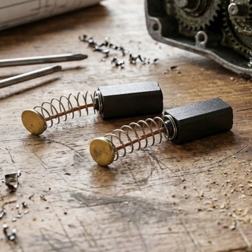 Set of 4 Carbon Brush Accessories for Rotary Tools (5x5x11mm)