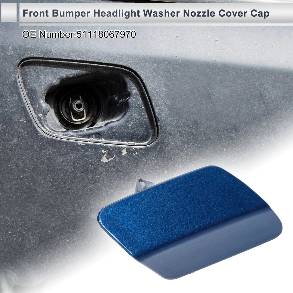 Front Right Headlight Washer Nozzle Cover Cap Replacement for BMW 320i (2013–2018)