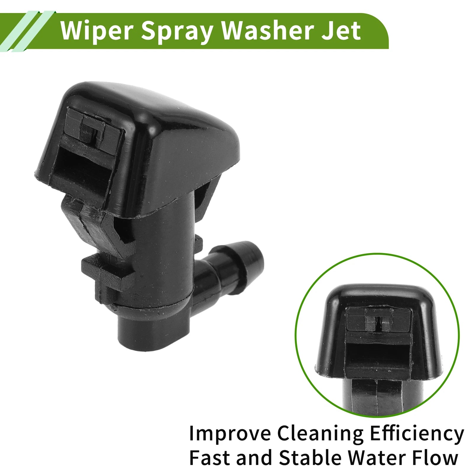 Windshield Washer Nozzle Set for Jeep (No. 55157319AA)