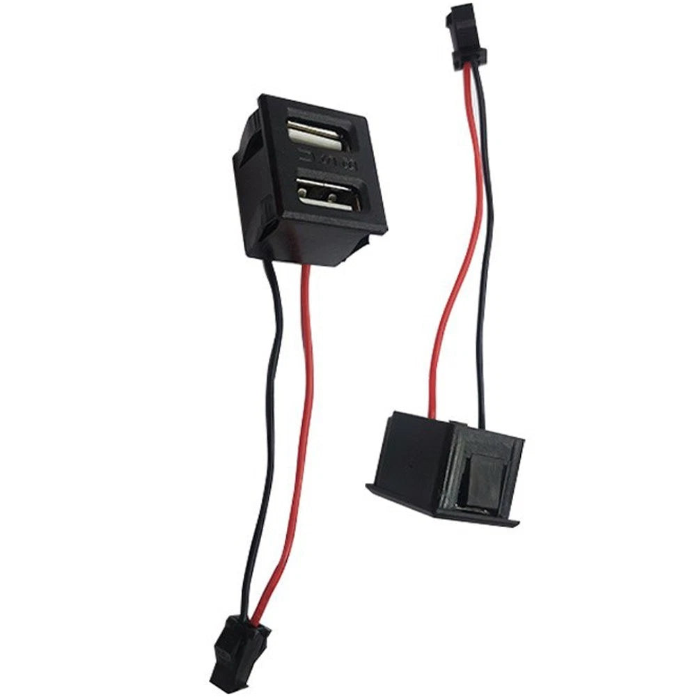 Double-Layer Female Type C Charging Socket for