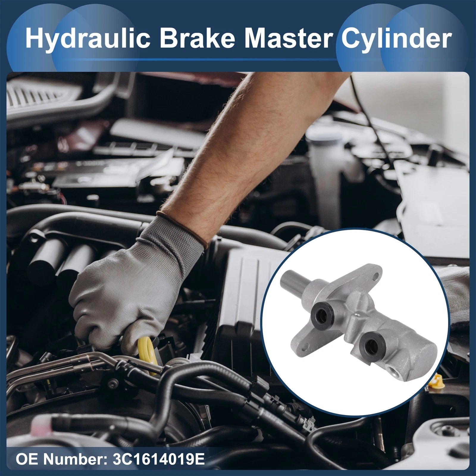 Brake Master Cylinder Replacement for Volkswagen Passat (2006–2010)