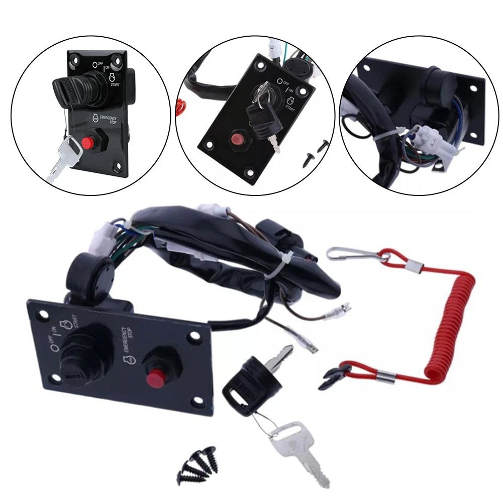 Ignition Switch Panel for Suzuki Outboard Marine Engines