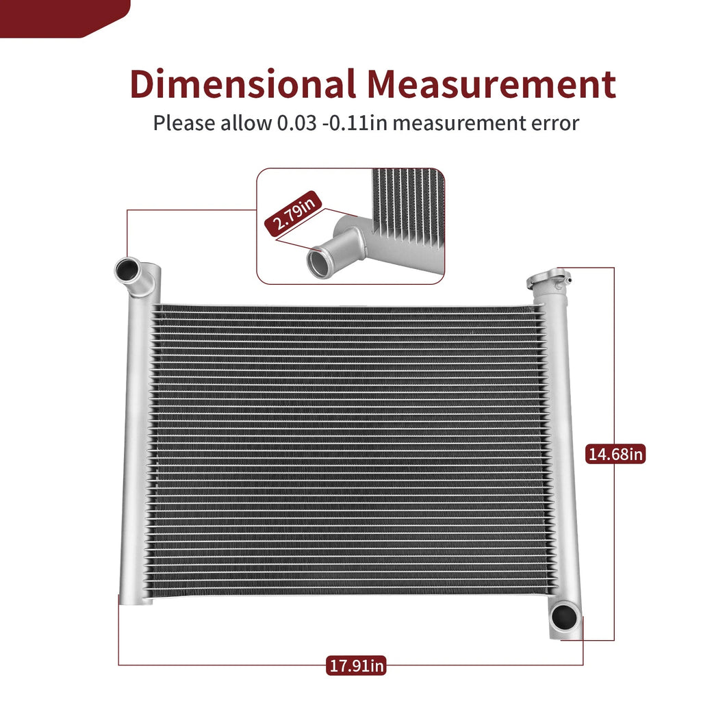 Radiator Assy 1240404 for Polaris Sportsman 850 (2009–2025) Scrambler 850 (2013–2025)