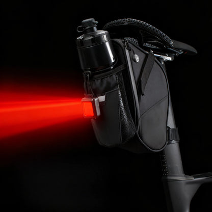 2L Waterproof Rear Pannier Tail Bag for Cycling (20x12x8.5cm)