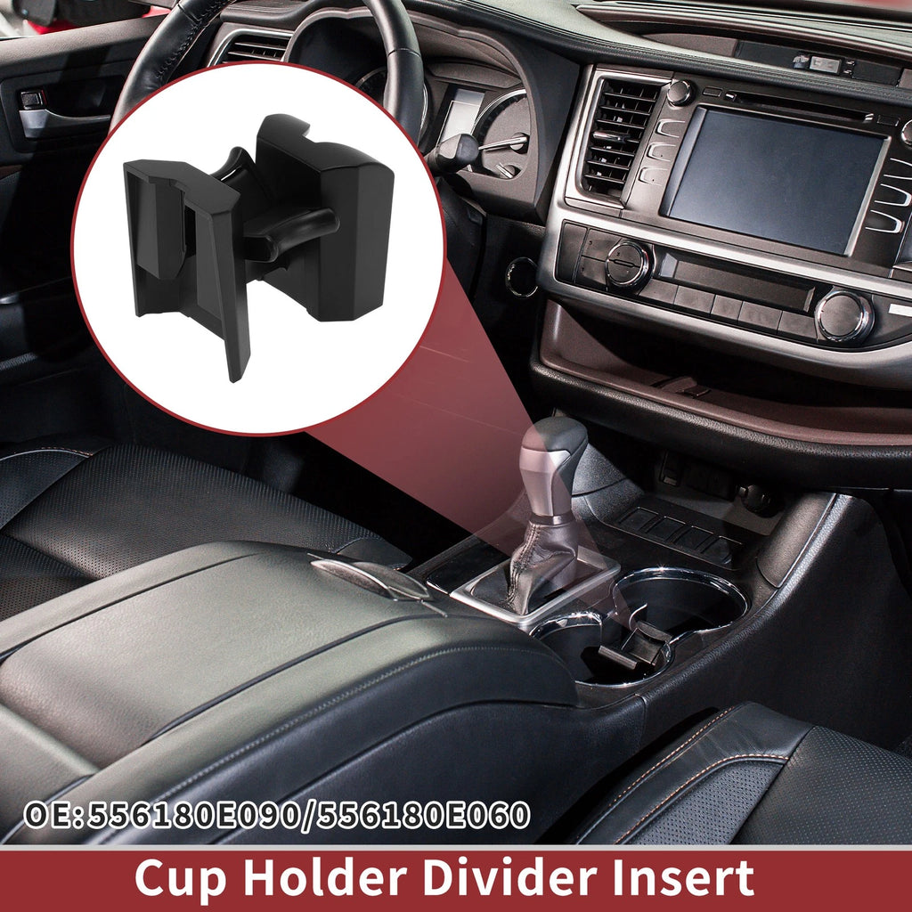 Cup Holder Divider Insert for Toyota Highlander (2008–2013)