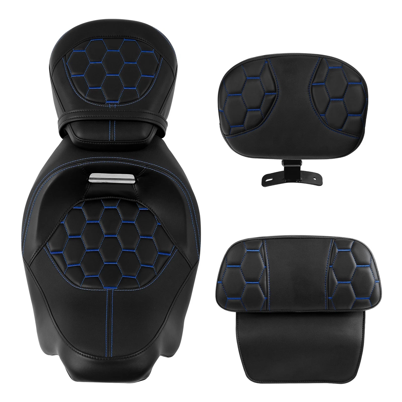Passenger Seat Backrest Pad for Harley Electra Glide (2014–2023)