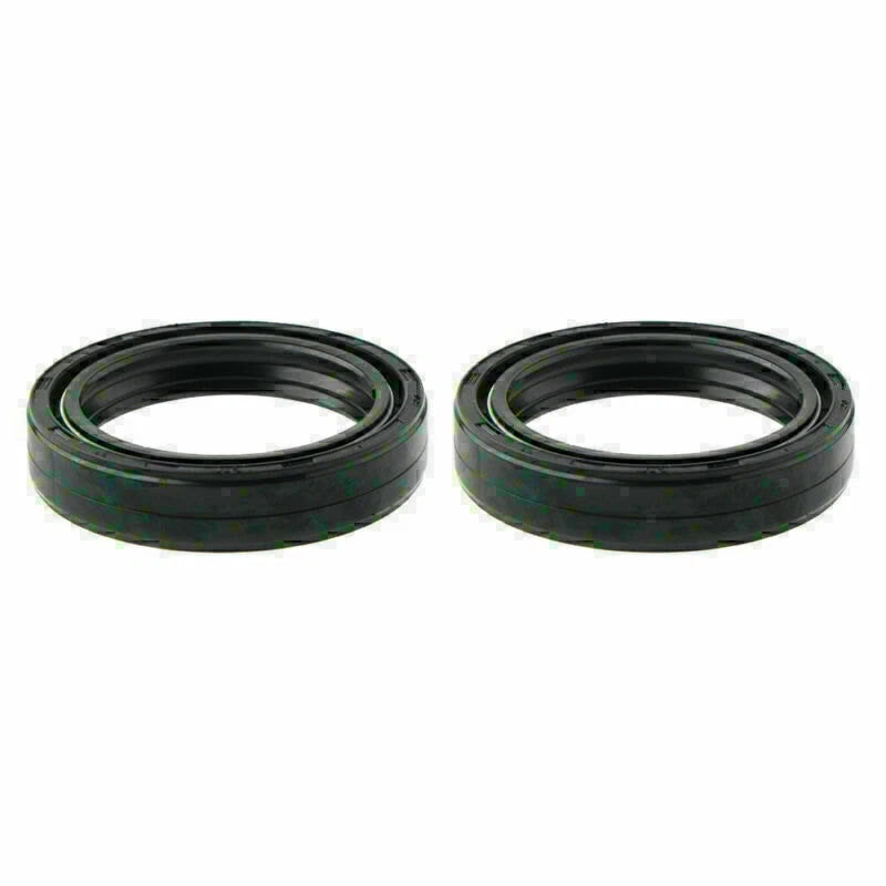 2X Rubber Front Fork Oil Seal for Motorcycle (33X45-8/10.5 MM)