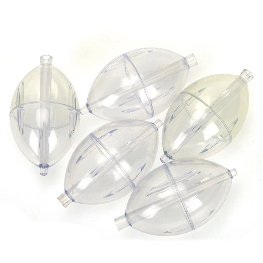 5X Adjustable Water Bobbers for Precise Casting Weight Oval Floats