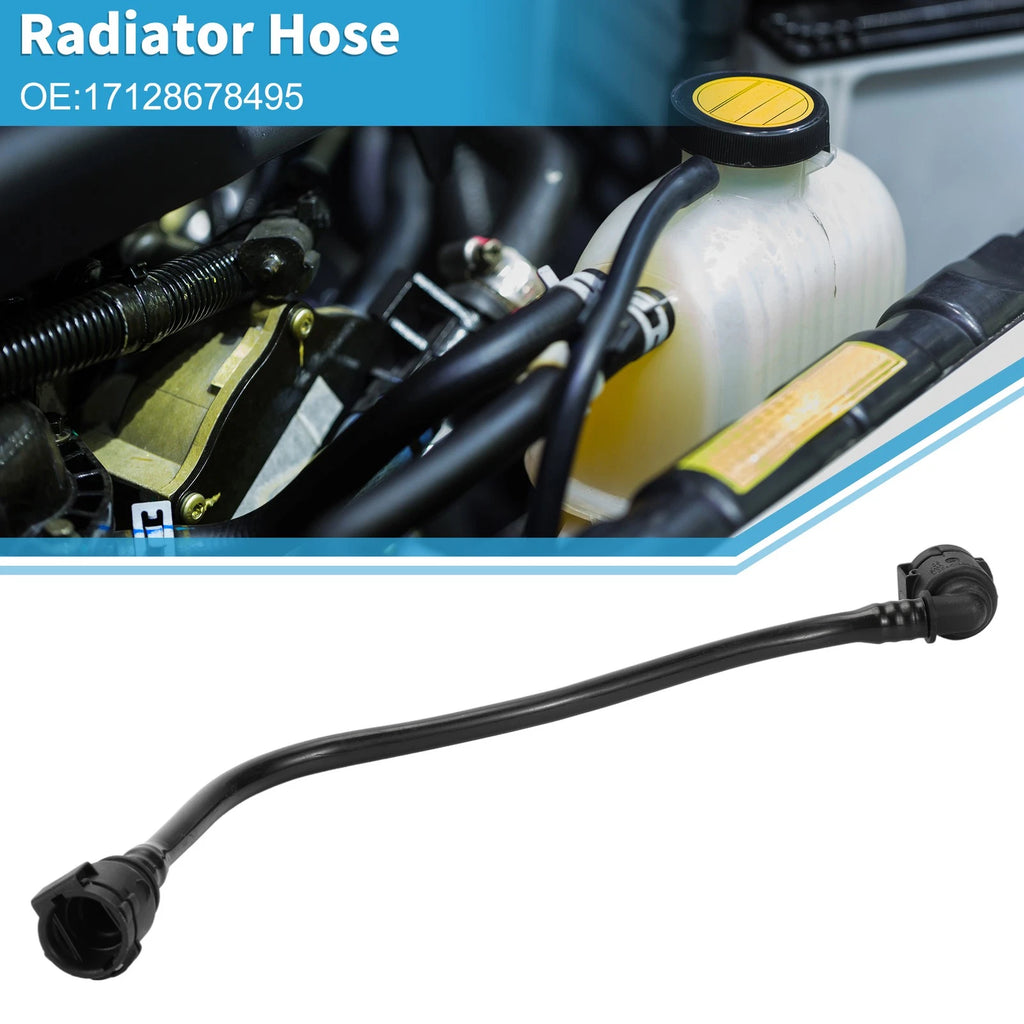 Radiator Hose Replacement for BMW 840i (2020–2023) Black Plastic