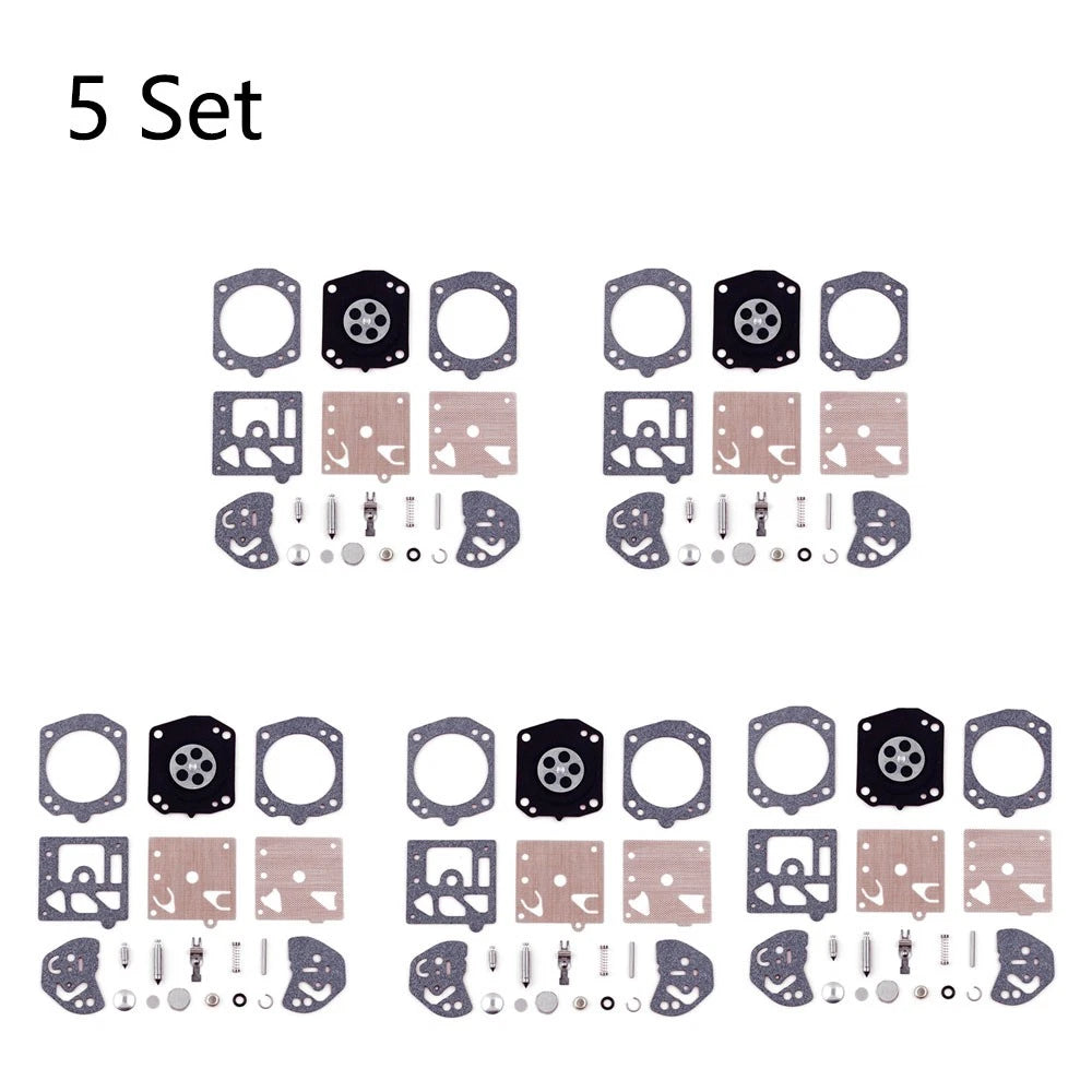 5X Carburetor Gasket Kit for Husqvarna 257 250R Poulan 2800 3300 K20-HDA