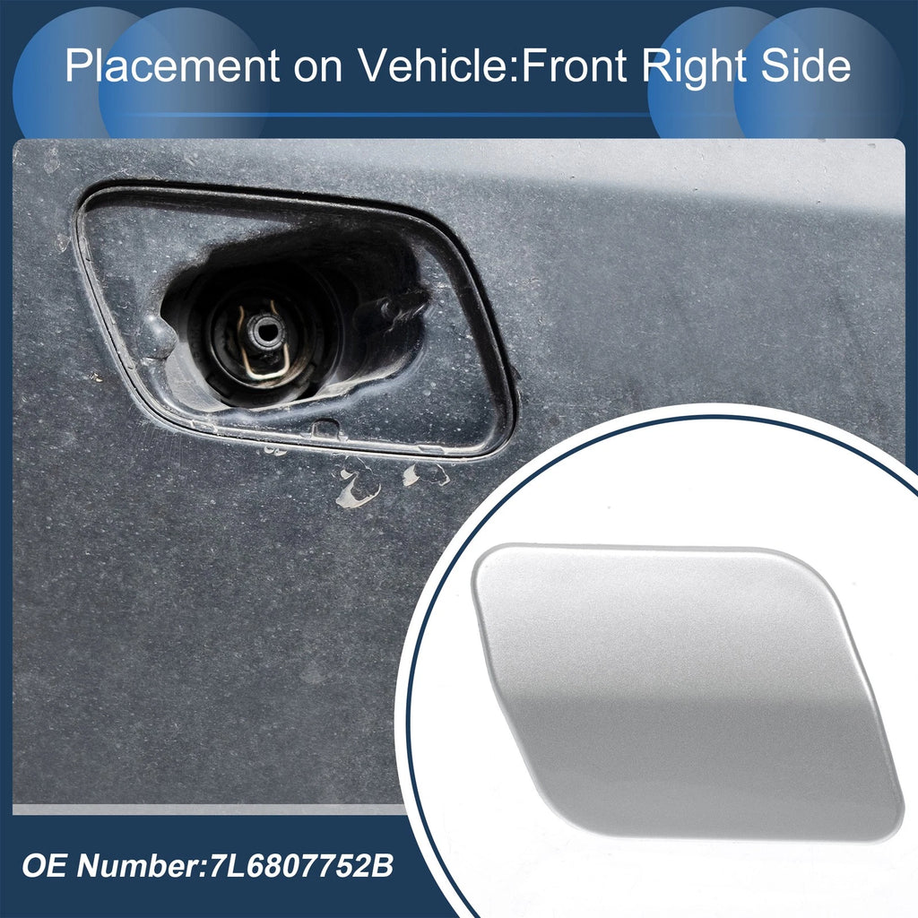 Front Right Washer Nozzle Cover Cap for Volkswagen Touareg (2007–2010)