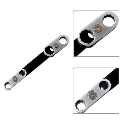 Multi Function Double Box Open End Wrench 8 Sizes with Rotating Head for Cars