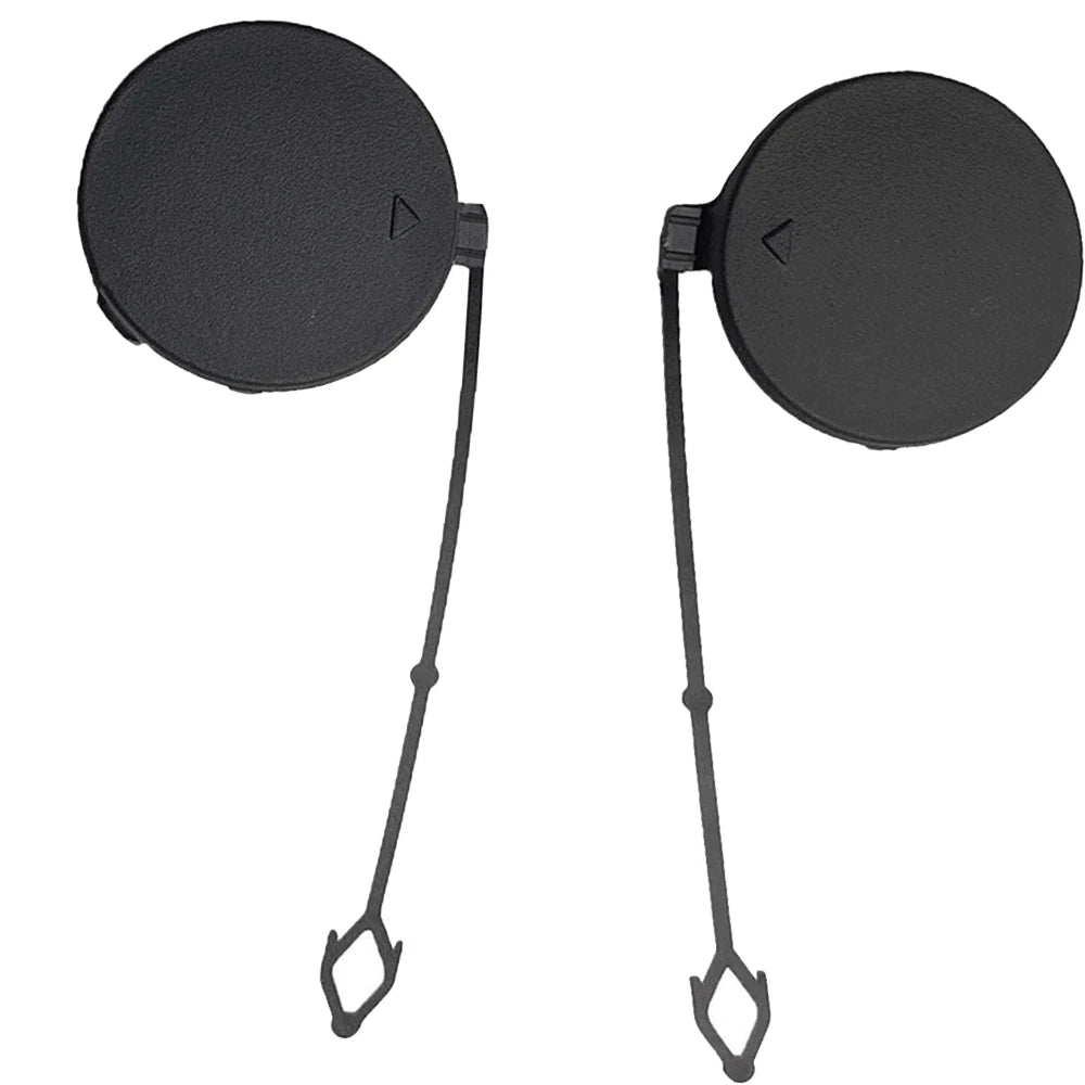 2Pcs Front Bumper Grill Tow Eye Hook Cover Caps For BMW X5 E70 2007-2010 LH & RH