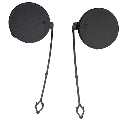 2Pcs Front Bumper Grill Tow Eye Hook Cover Caps For BMW X5 E70 2007-2010 LH & RH