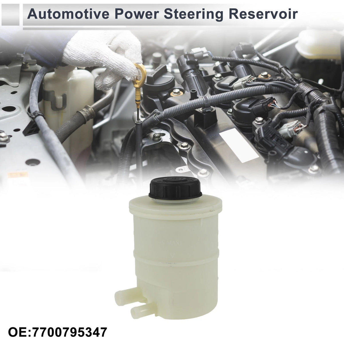 Power Steering Reservoir for Opel Movano (2010–2019) No. 7700795347