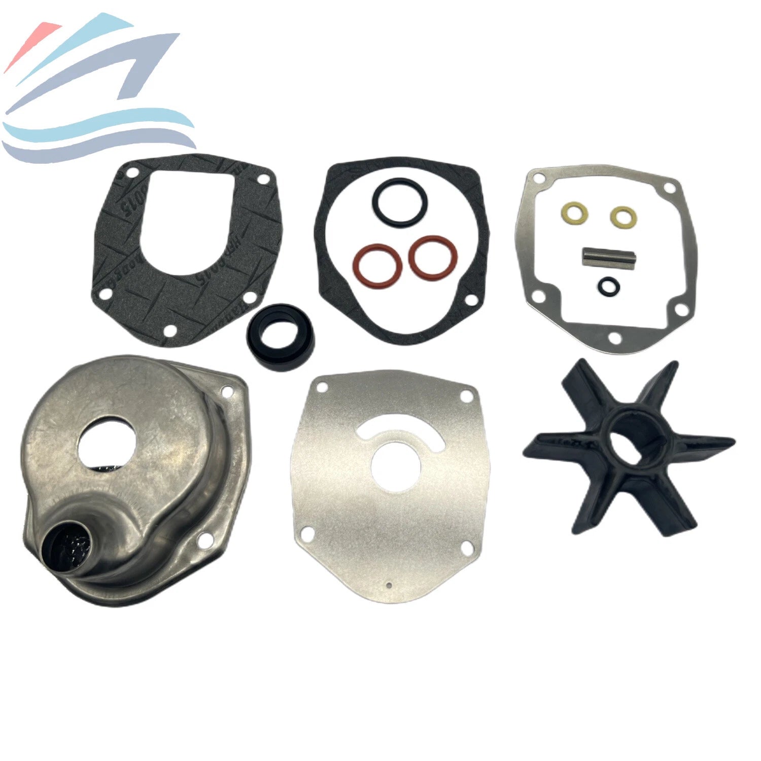 Water Pump Impeller Kit for Mercury 4-Stroke 40-70 HP Outboard (EM 46-817275A5)