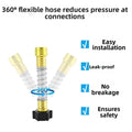 Water Filter Cartridge for RV Marine Applications (with Bendable Hose Protector)