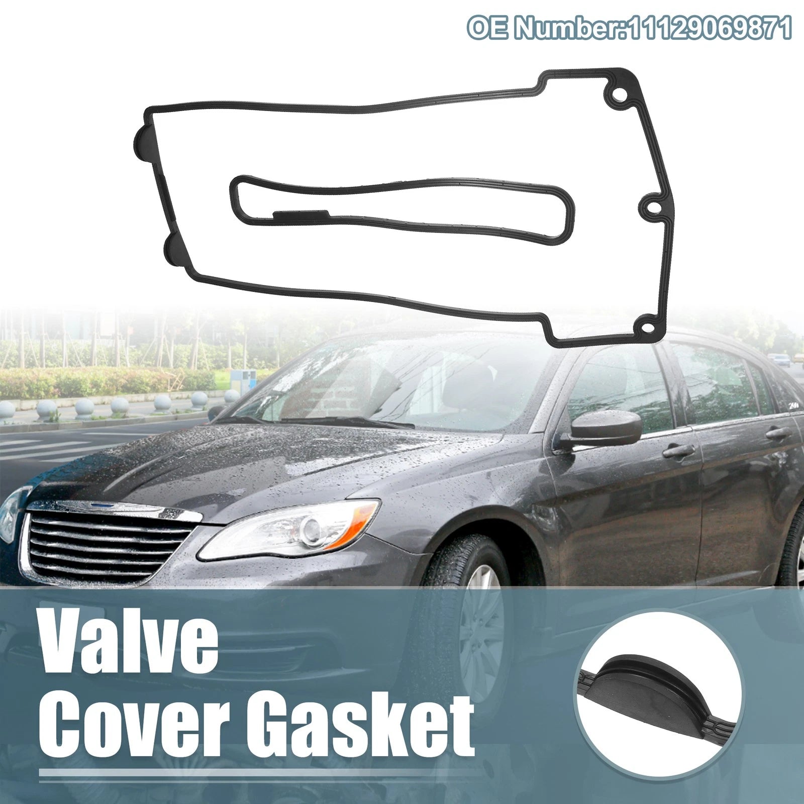 Valve Cover Gasket Replacement Set for BMW 740iL (1996–1998)