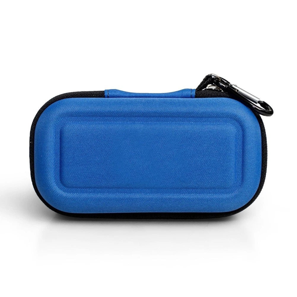 Portable Blue EVA Insulin Case for 8 Bottles (10ML Capacity)