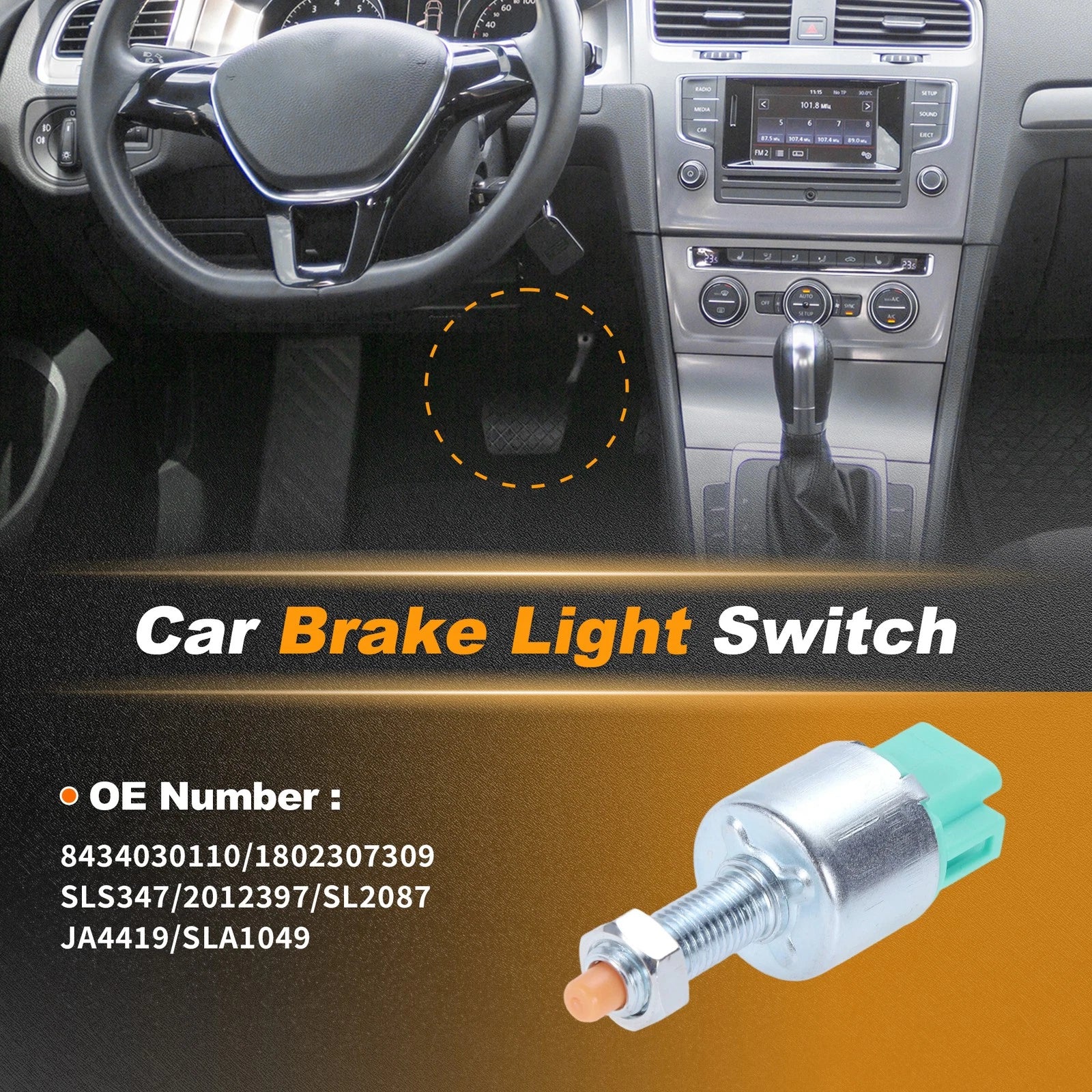Brake Light Switch for Lexus GS300 2006–2011