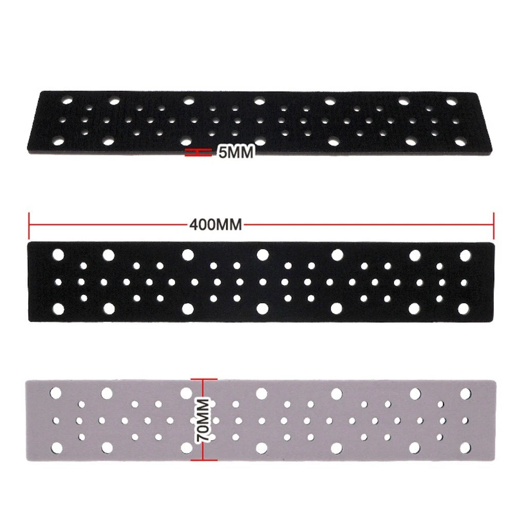 Rectangular Backing Pad for Custom Contour (Effortless Application)