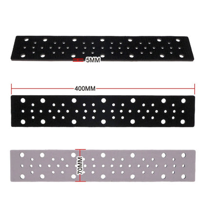 Rectangular Backing Pad for Custom Contour (Effortless Application)