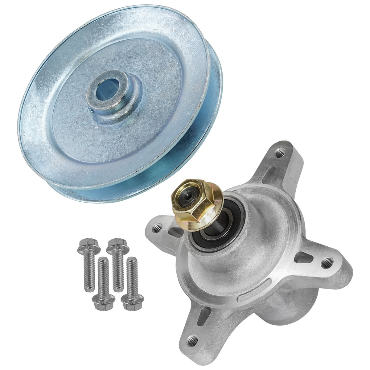 Deck Spindle Pulley Assembly Replacement for Toro TimeCutter (2000–2020)