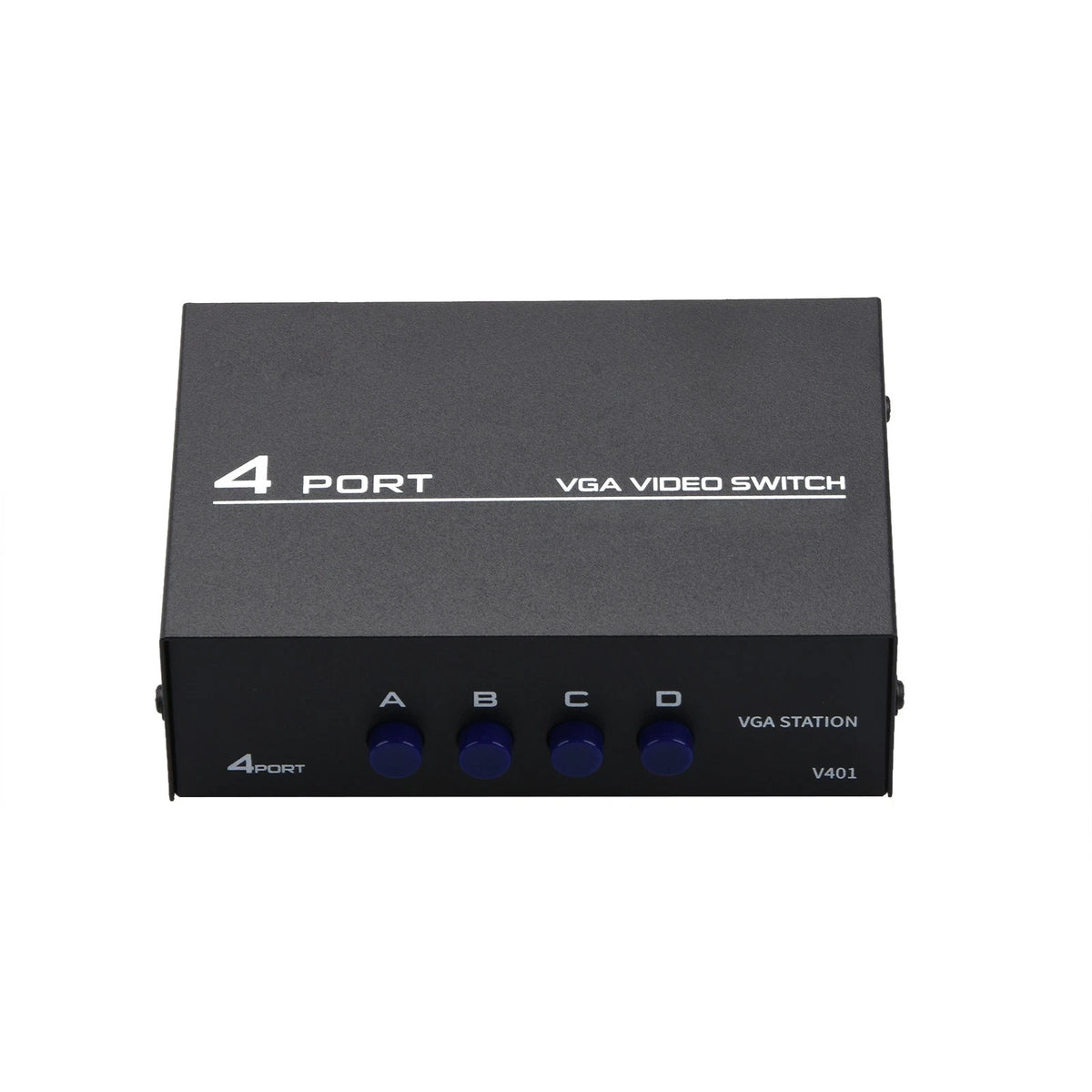 4-Port VGA Switch Video Selector for