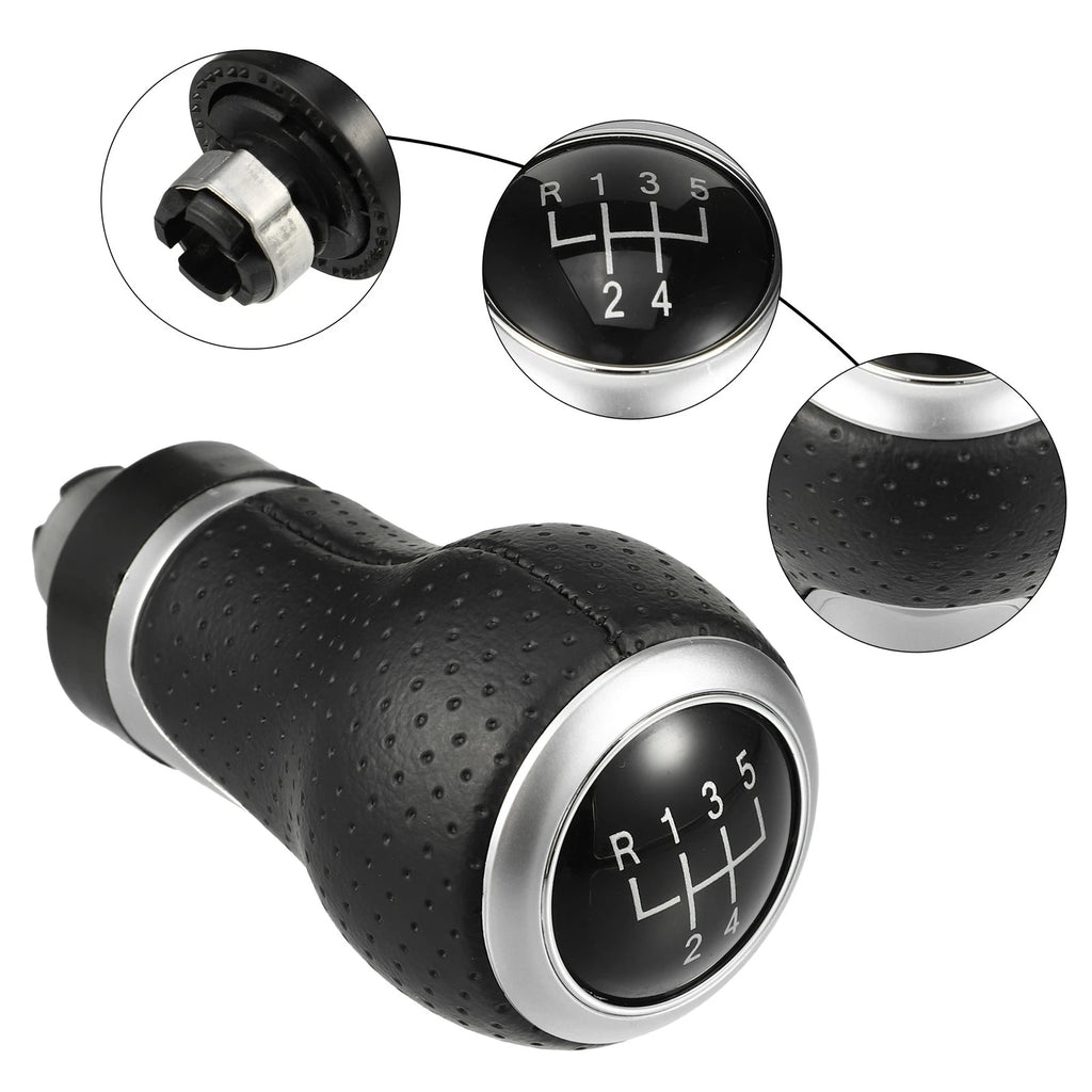 Gear Shift Knob Head Handle Replacement for Audi A3 (2003–2013) Black