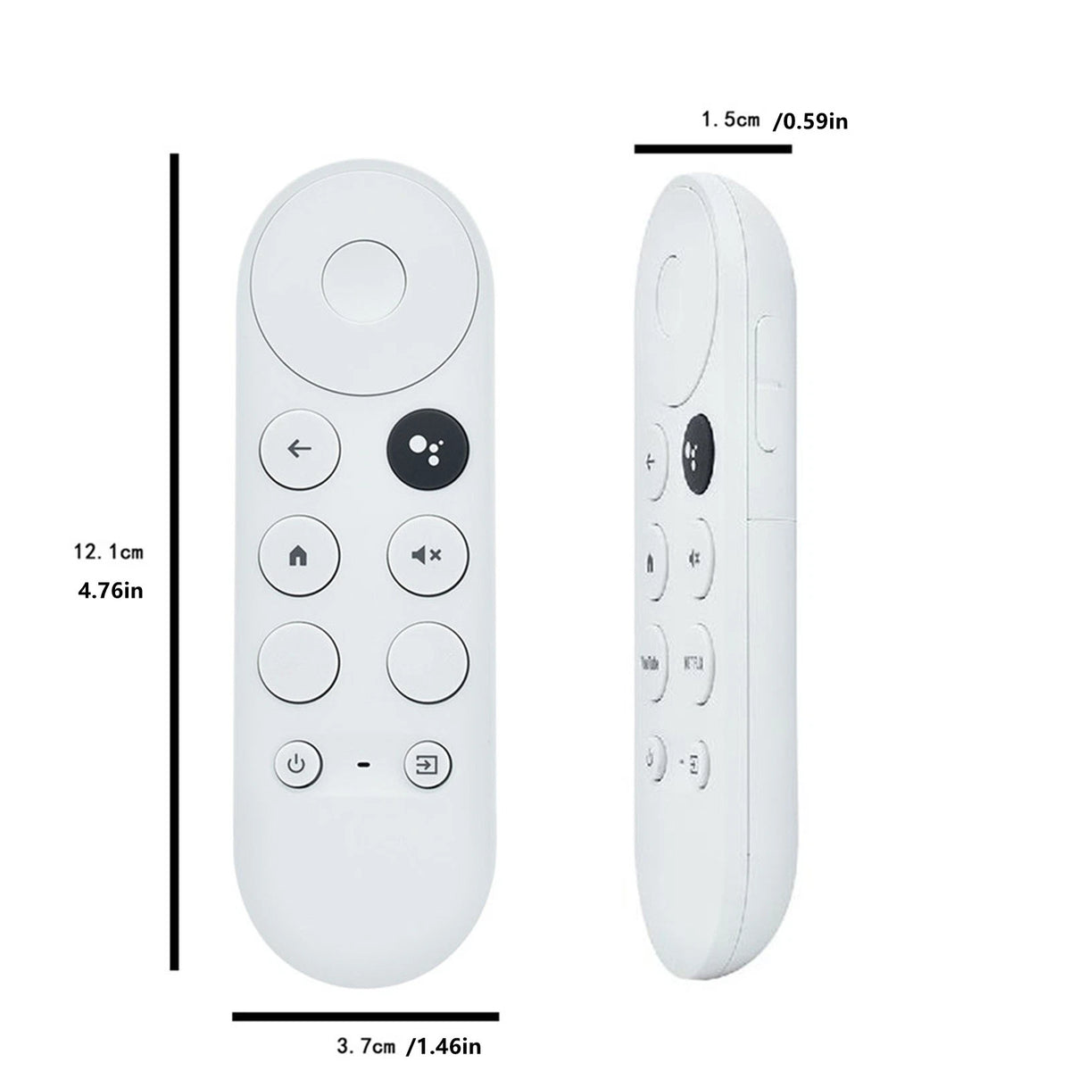 Bluetooth IR Remote Control for Chromecast Google TV (GA01920-US, G9N9N)