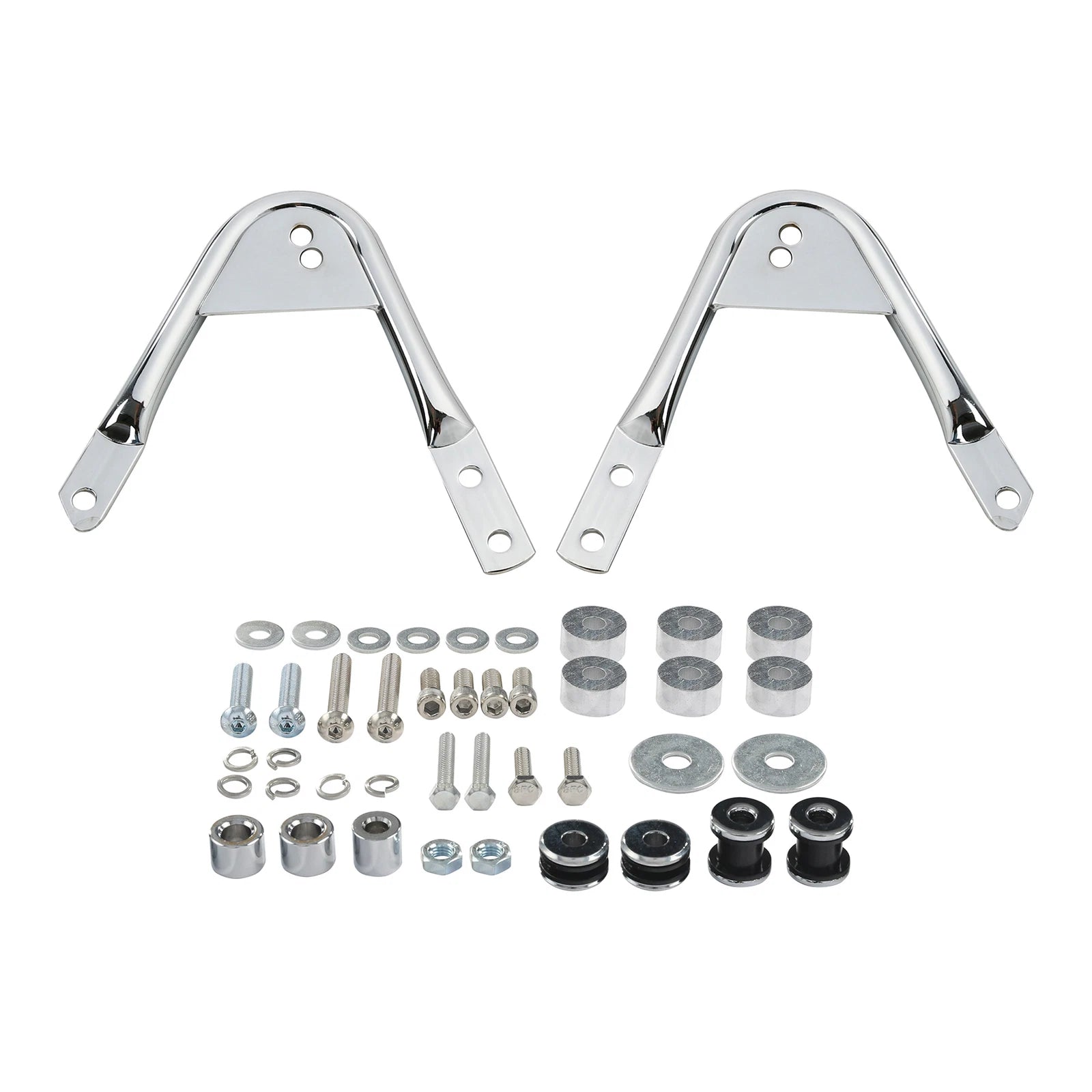 2X Luggage Rack Rear Docking Hardware Kit for Harley Electra Glide (1997–2008)