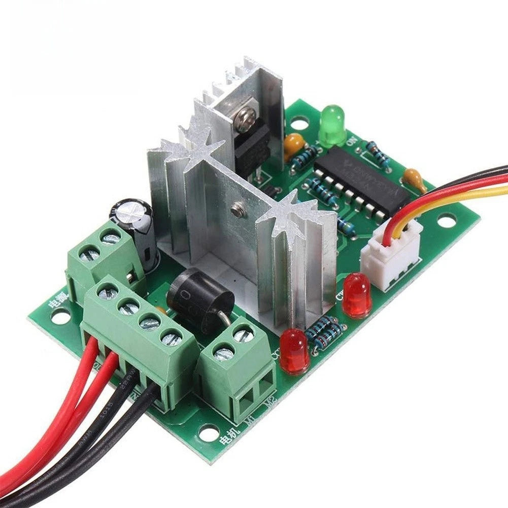 PWM Motor Speed Controller 120W with External Potentiometer (10V-30V)