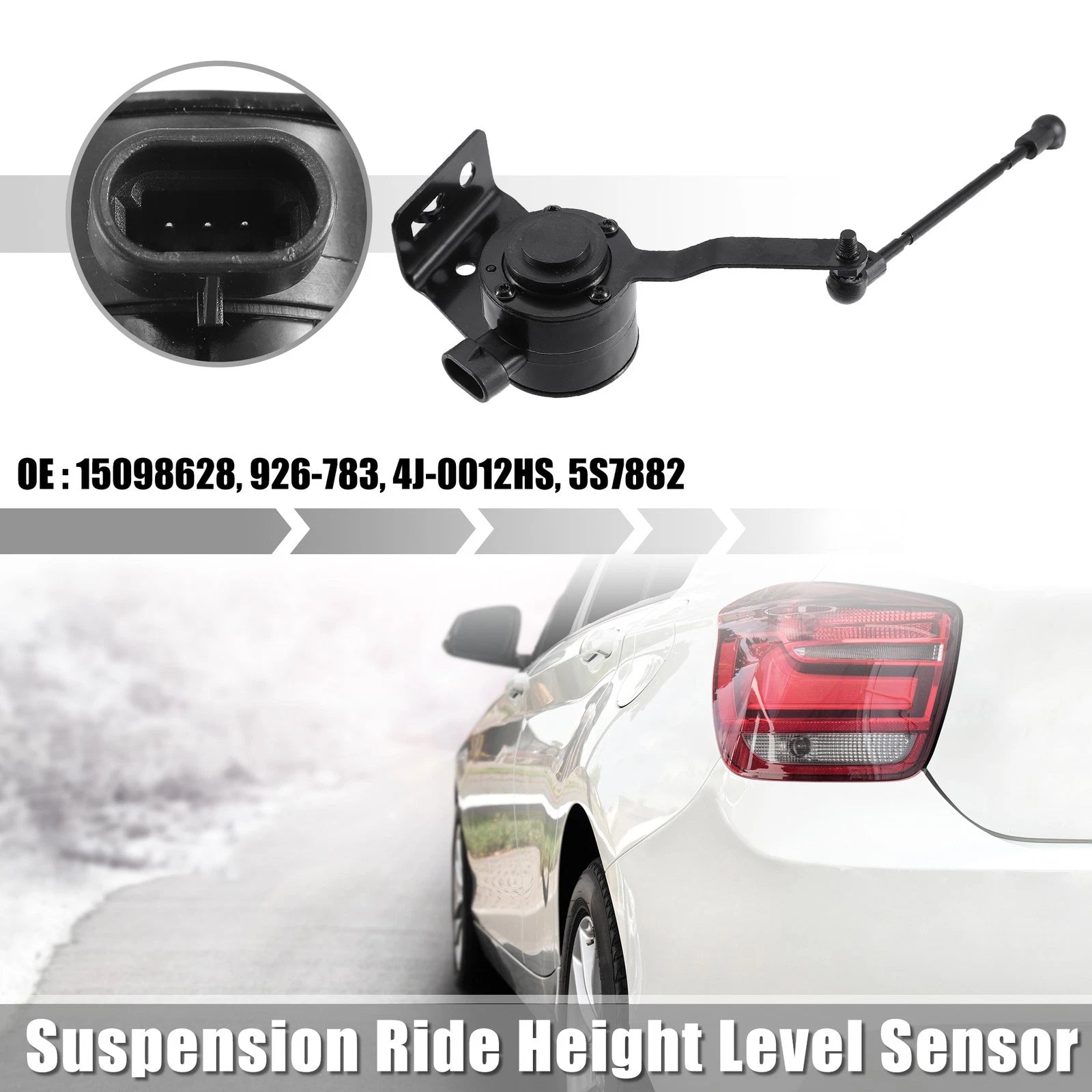 Car Air Suspension Ride Height Level Sensor Front Left for Chevrolet (2014–2019)