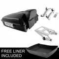 Chopped Trunk Backrest Mount Rack for Harley Touring (2014–2023)