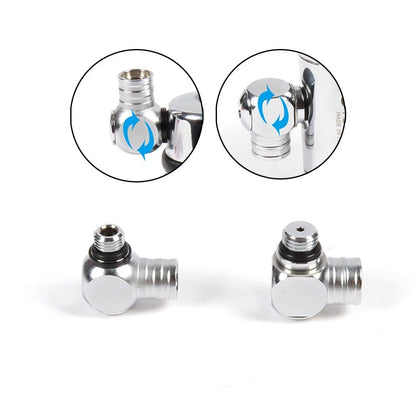 Swivel Adaptor Connector for Scuba Diving 360° Rotation