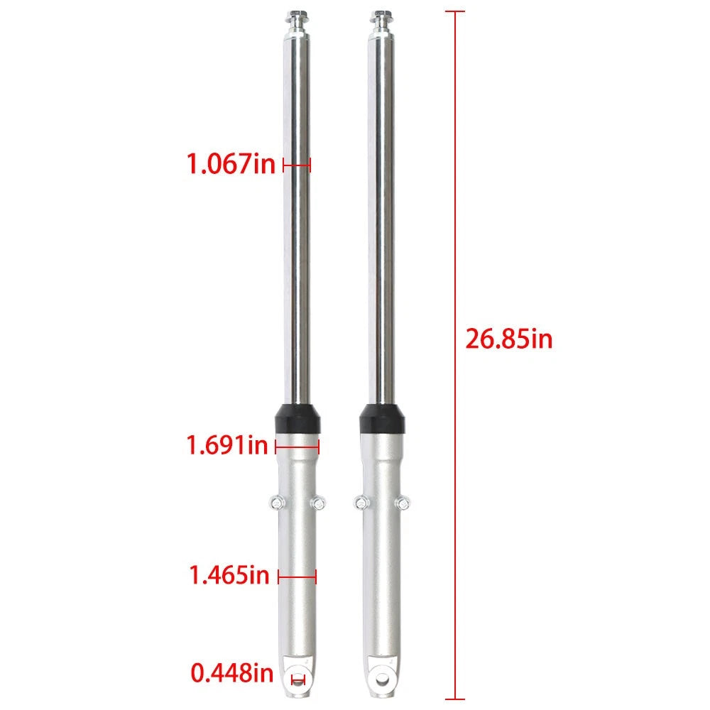 27" Front Fork Tubes for Honda CG125 CT90 CT110