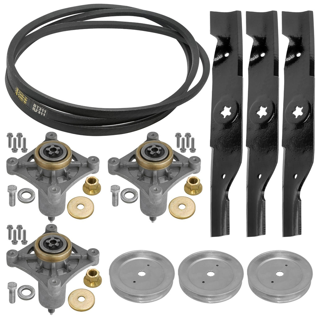 Deck Spindle Blade Kit 48in Replacement for Husqvarna (2005–2018)