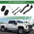6 Pcs Front Suspension Kit Inner Outer Tie Rod Ends for Suzuki Swift (2004–2010)