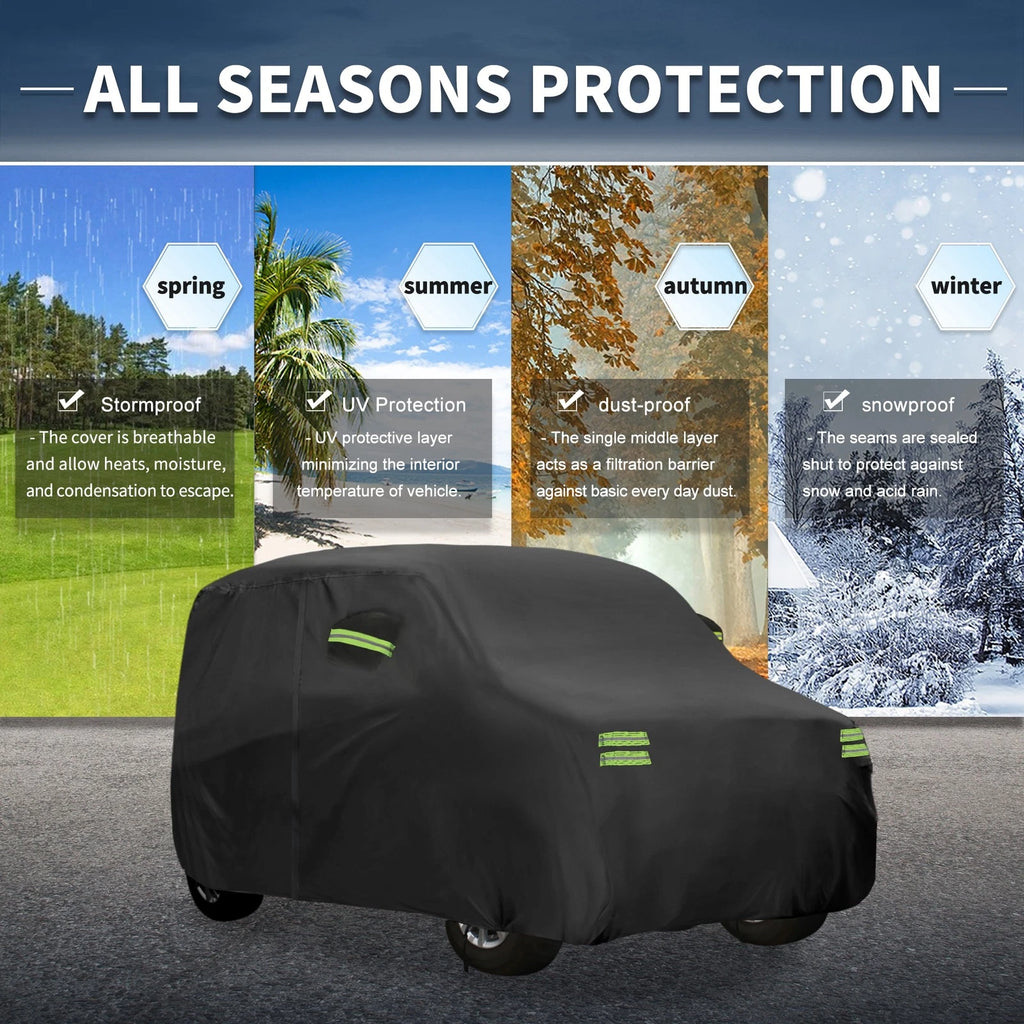 Waterproof Car Cover With Hooks for Honda N-BOX (2011–2023)