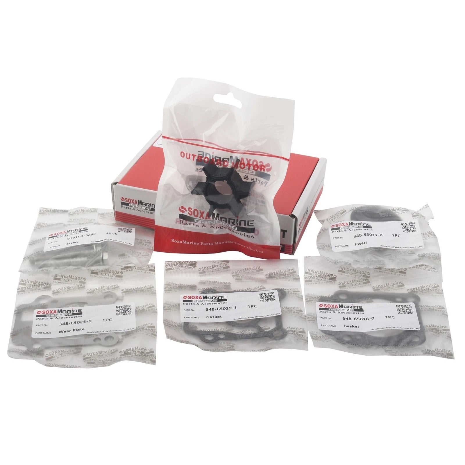 Water Pump Repair Service Kit 361-87322 for Nissan Tohatsu Outboard