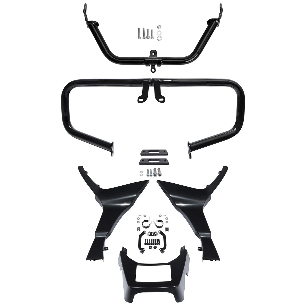 Unpainted Fairings Spoilers Cover Engine Guard for Harley Road Glide (2017–2024)