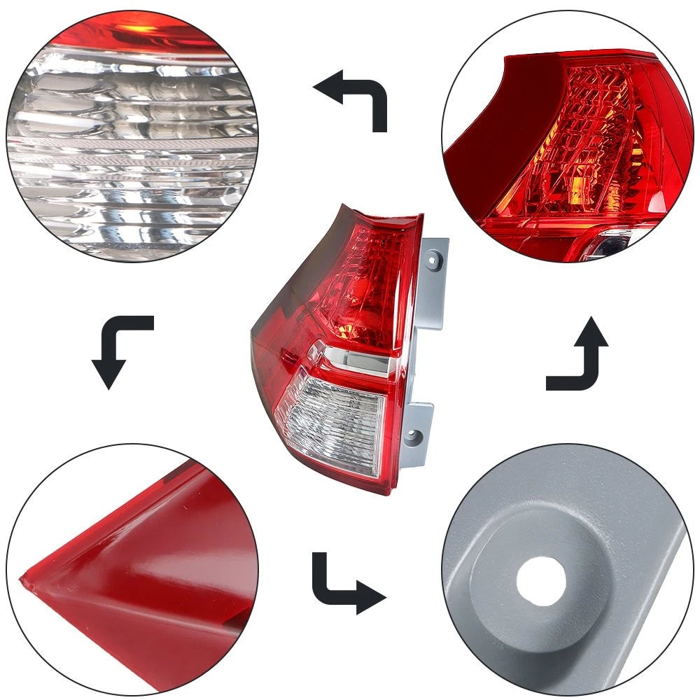 Driver Left Halogen Red Brake Tail Light for Honda CR-V (2015–2016)