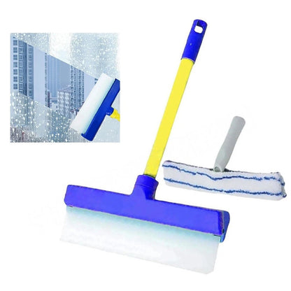Ultrafine Fiber Cloth Window Squeegee Kit for Wider Cleaning Coverage