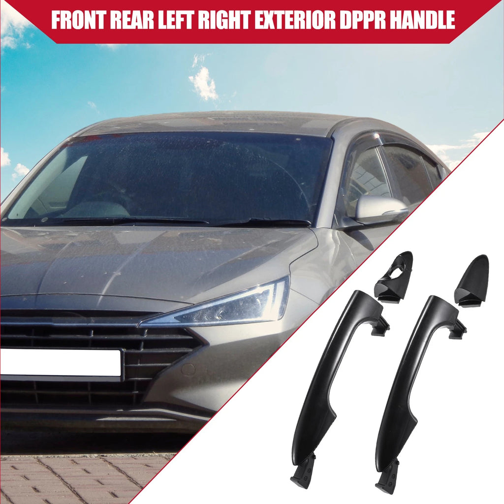 Door Handle Replacement Set for Hyundai Accent Front Left Right (2018–2019)