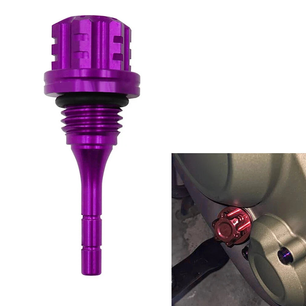 Oil Dipstick Plug for GY6 BWS 125CC (2000–2023) - Purple