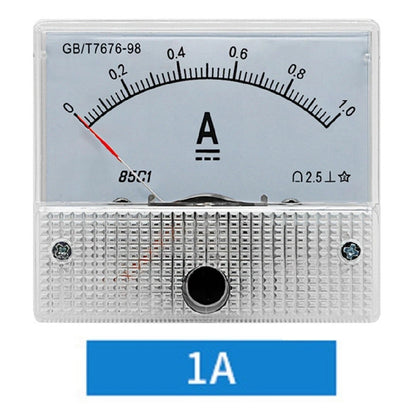 Analog DC Ammeter 85C1 1A for Easy Reading and Installation