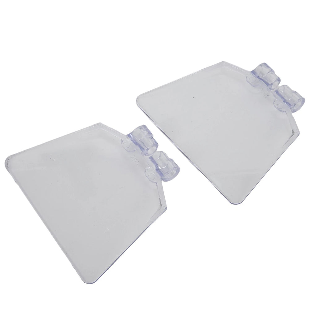 2X Replacement Transparent Eye Protection Shields for Bench Grinder