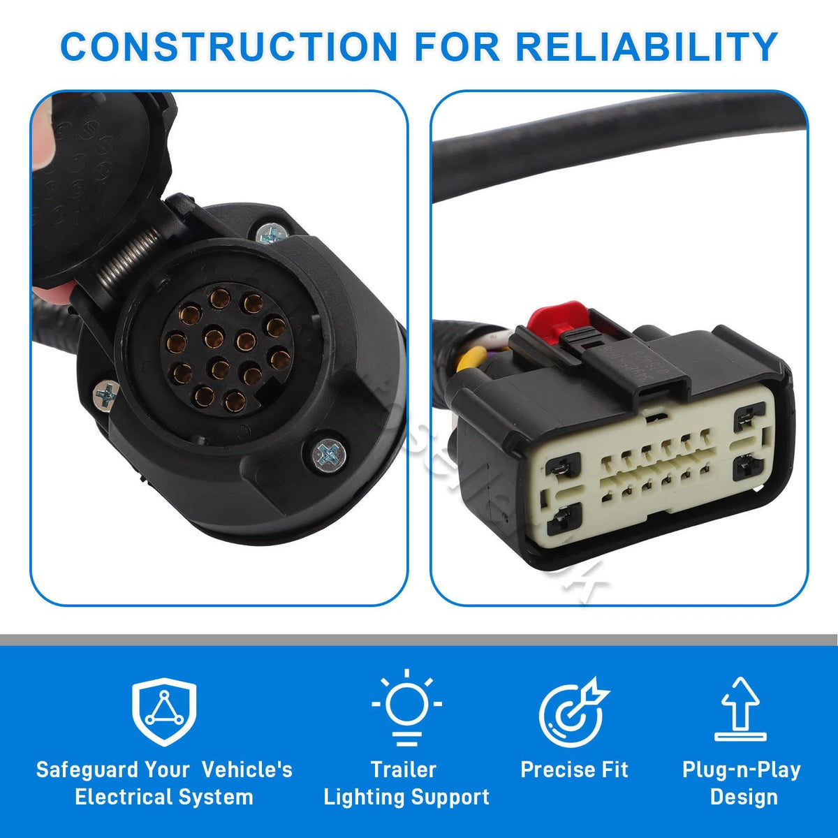 Towbar Wiring for Ford Transit Custom Tourneo (2012–2023) 2682317
